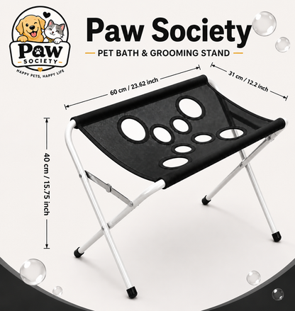 Paw Society™ Pet Comfort Grooming Stand