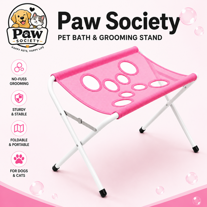 Paw Society™ Pet Comfort Grooming Stand