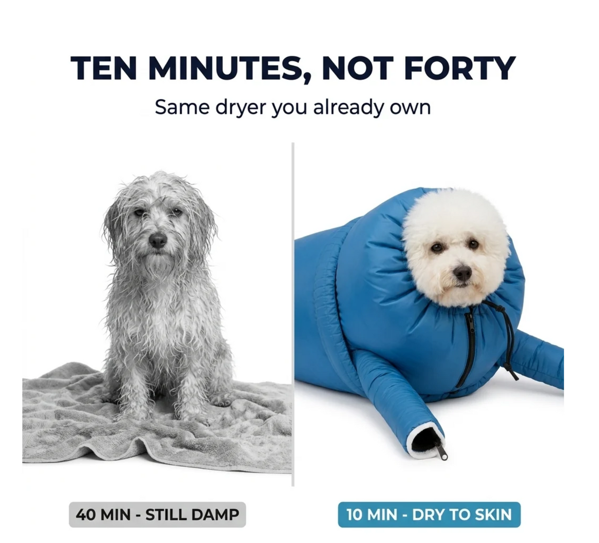 Paw Society™ Dog Drying Bag
