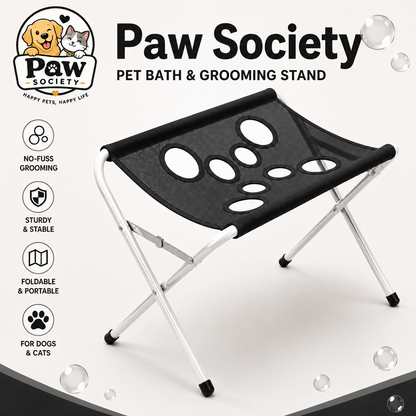 Paw Society™ Pet Comfort Grooming Stand