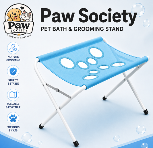 Paw Society™ Pet Comfort Grooming Stand