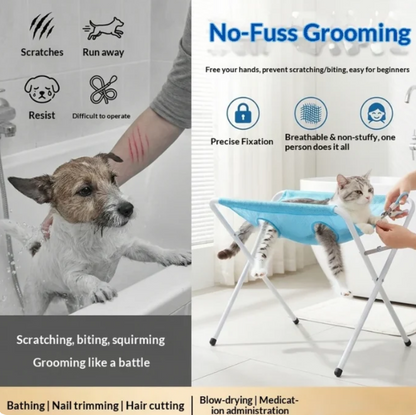 Paw Society™ Pet Comfort Grooming Stand